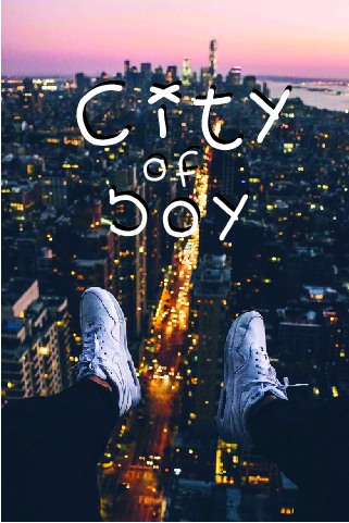 city of boy font